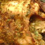 Oven Roasted Chicken with Orange Glaze & Bread Crumb Stuffing