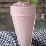 ~ Strawberry and Mint Frosty ~