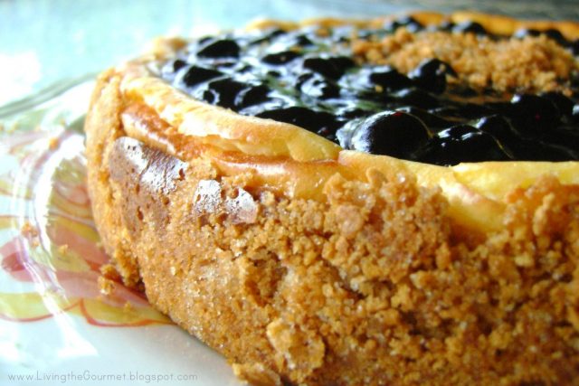 The Perfect New York Style Cheesecake with Sour Cream - Living The Gourmet