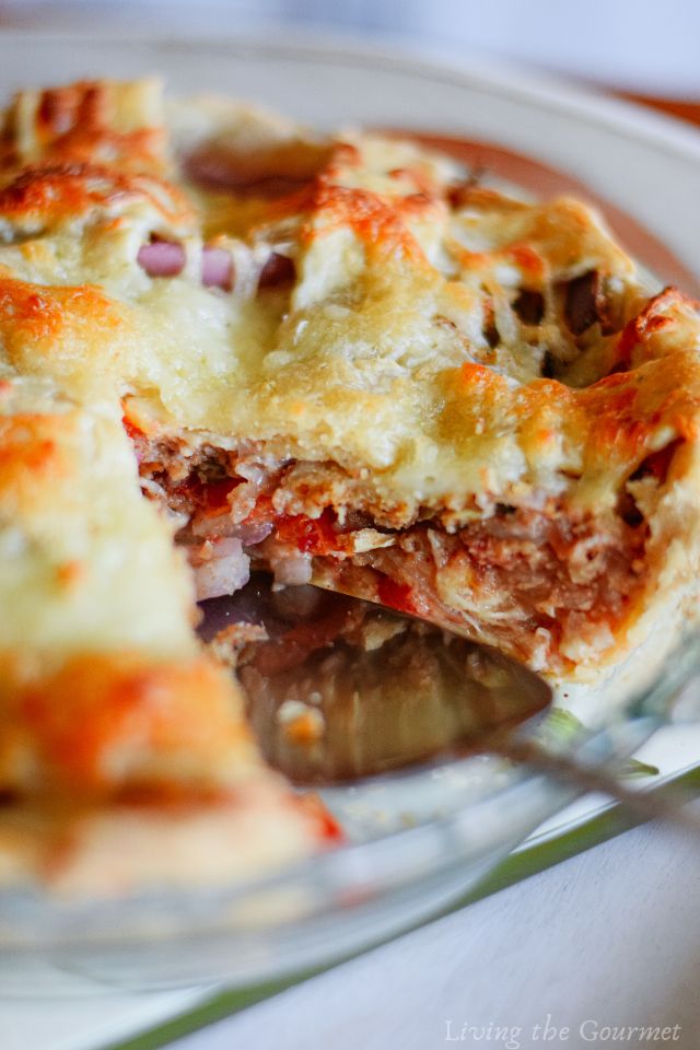 Italian Style Heirloom Tomato Pie