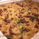 Macaroni Bake with Beans and Cheese