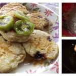 Blueberry Pancakes and Kiwis