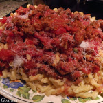 Quick and Easy Left-Over Meat Sauce