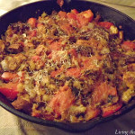 Simple Fresh Tomato and Bread Stuffing featuring LoSalt