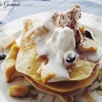 Crepes with Apple Pie Filling