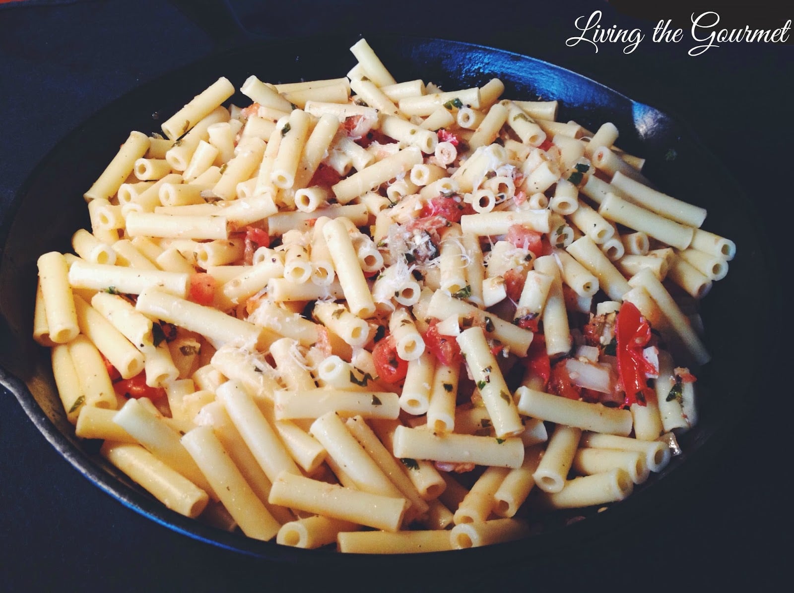 Easy Fresh Tomato Sauce with Macaroni