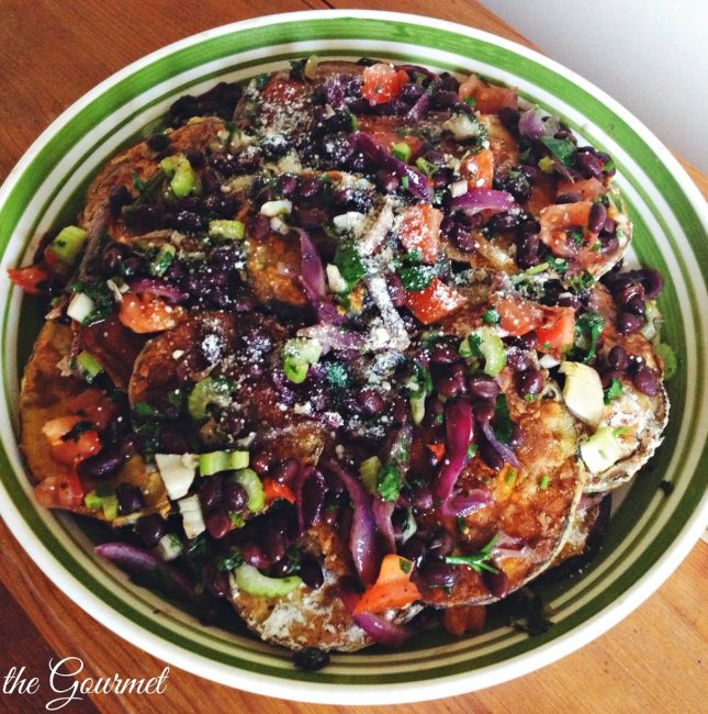 Eggplant Salad - Living The Gourmet