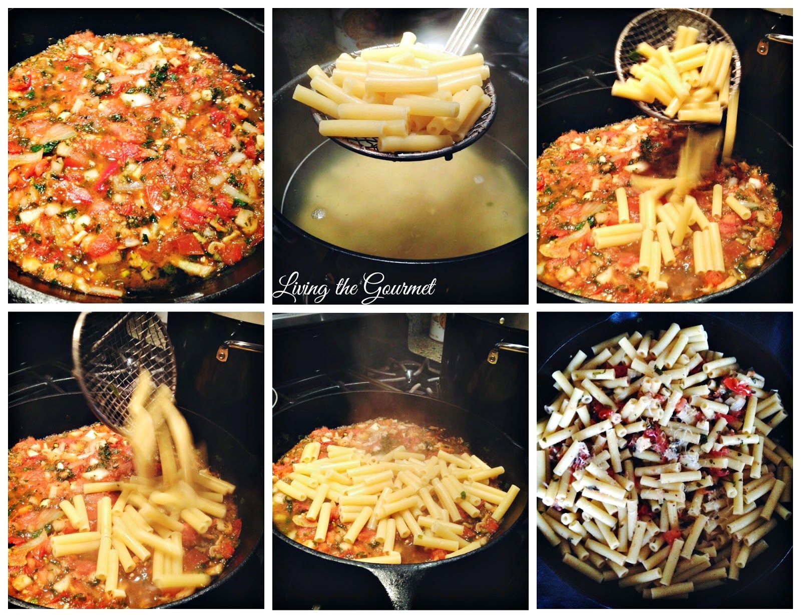 Easy Fresh Tomato Sauce with Macaroni