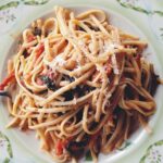 Dandelions and Fresh Tomato Sauce