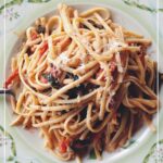 Dandelions and Fresh Tomato Sauce