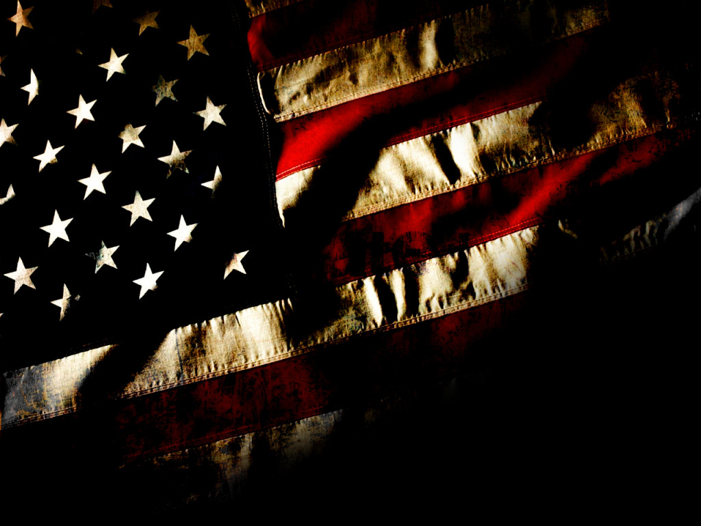 American-Flag-Dark-Wallpaper - Living The Gourmet