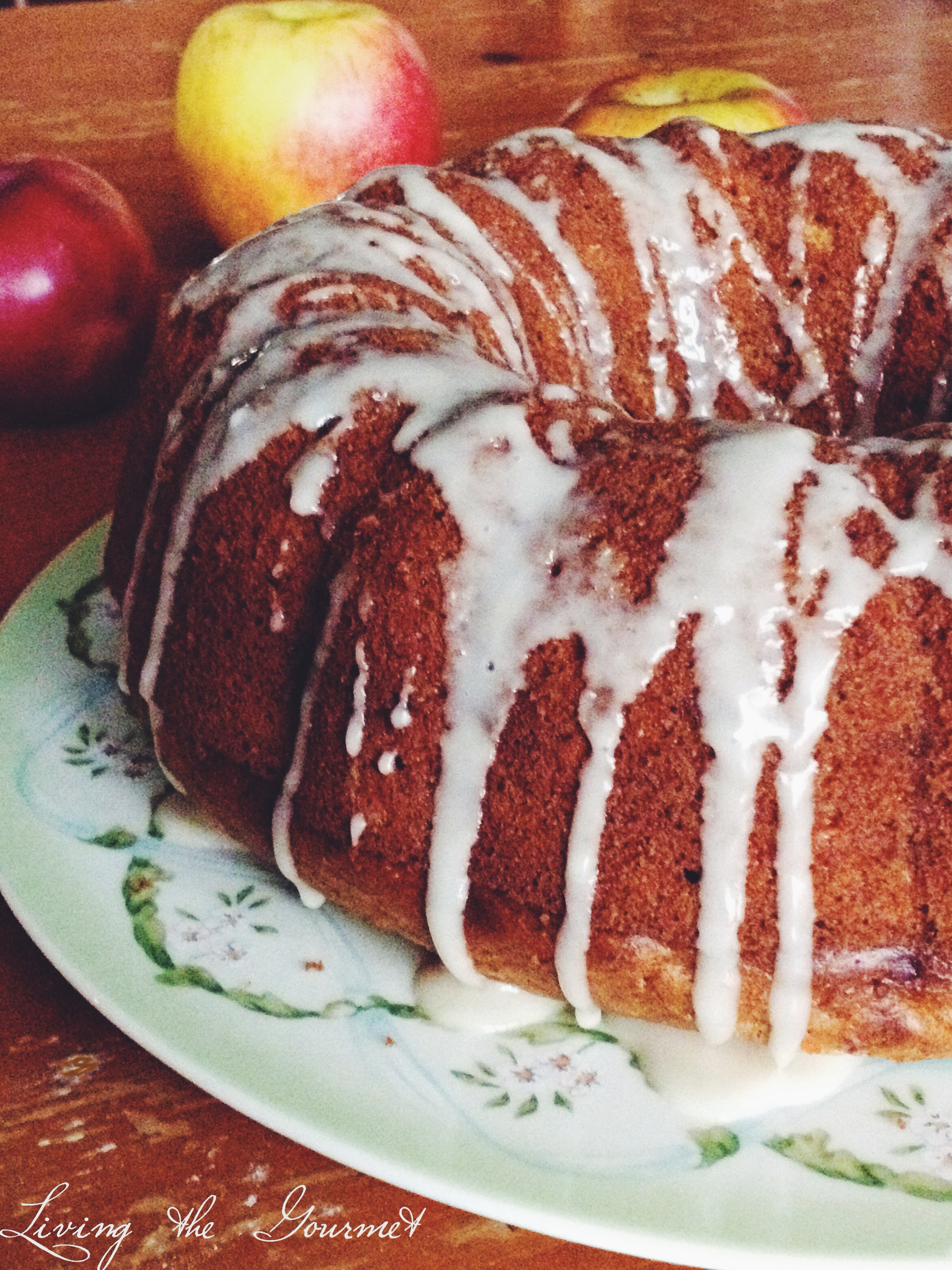 Pumpkin Bundt Cake with Glaze - Lauren's Latest