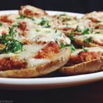 Fresh Tomato Pizza Sliders