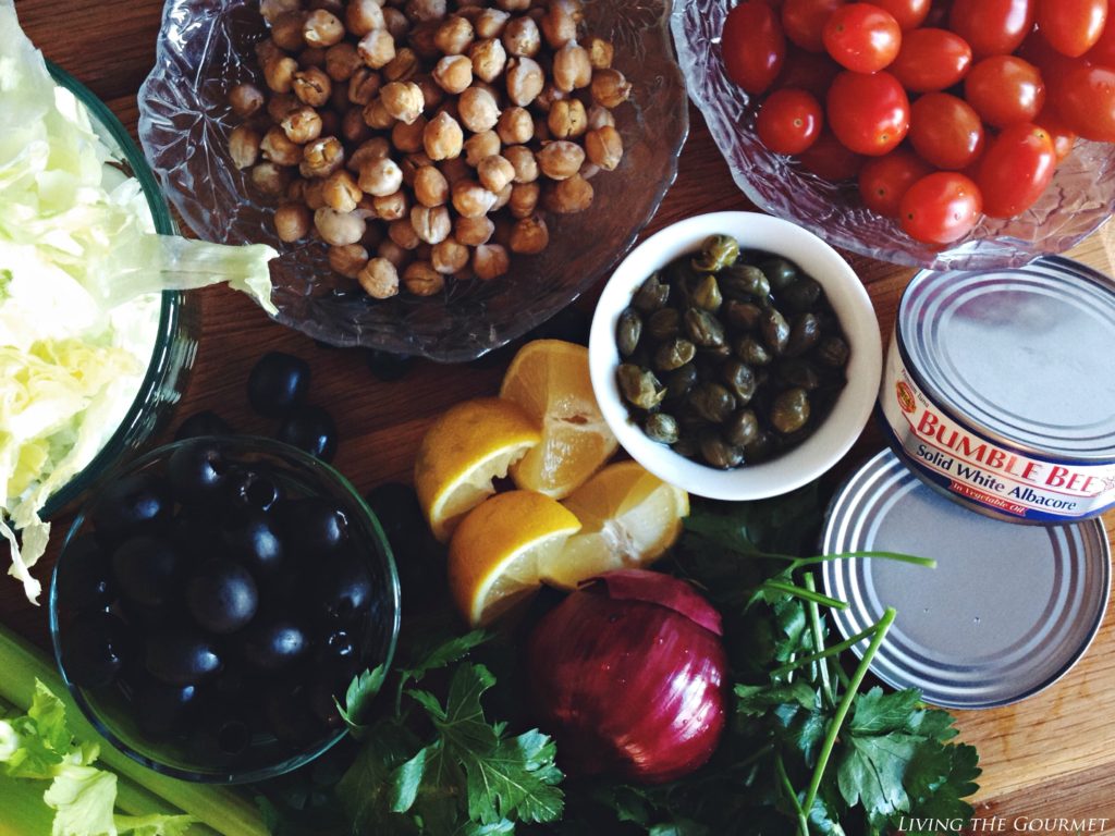 Living the Gourmet: Bumble Beed - New Year, New You / Healthy Tuna Salad w/ Fresh Flatbread