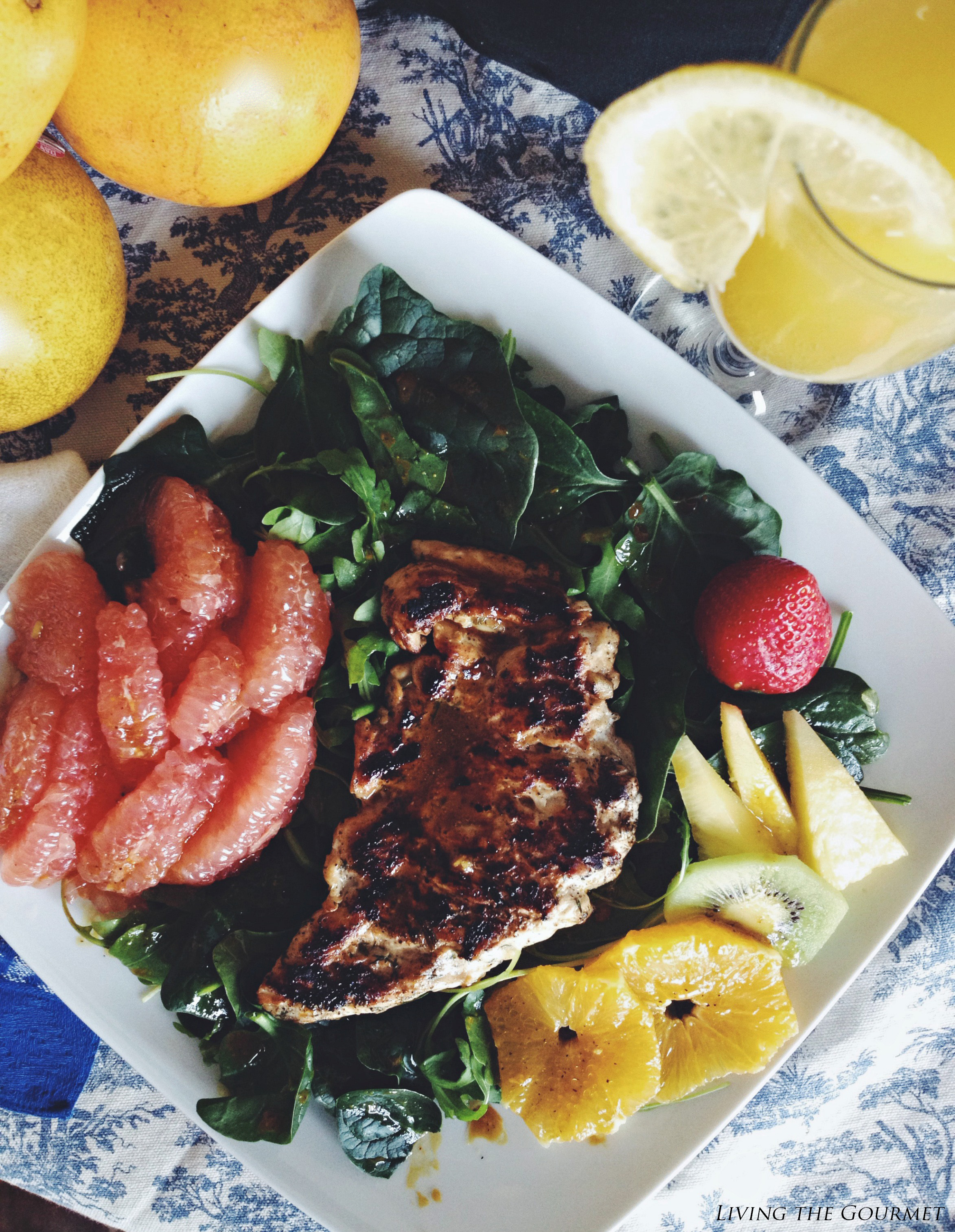 Grilled Chicken Citrus Salad with Balsamic Vinaigrette featuring ...