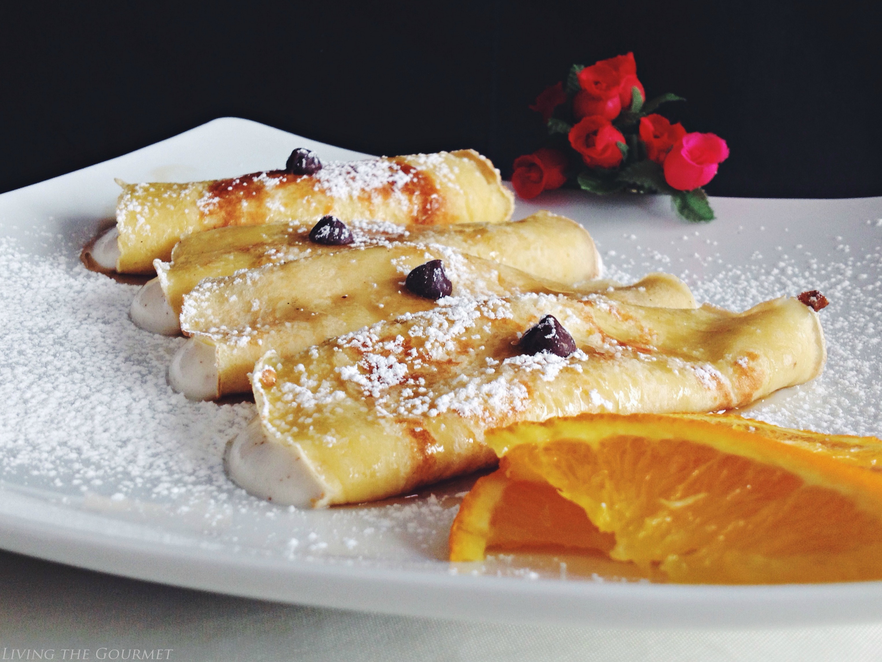 Living the Gourmet:  Cannoli Crepes