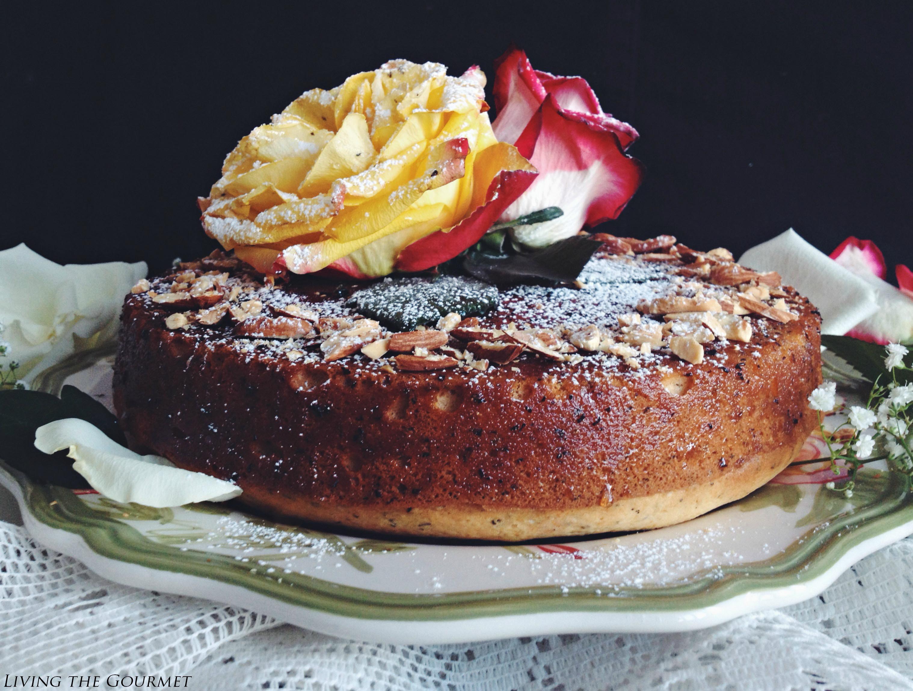 earl grey & limoncello cake