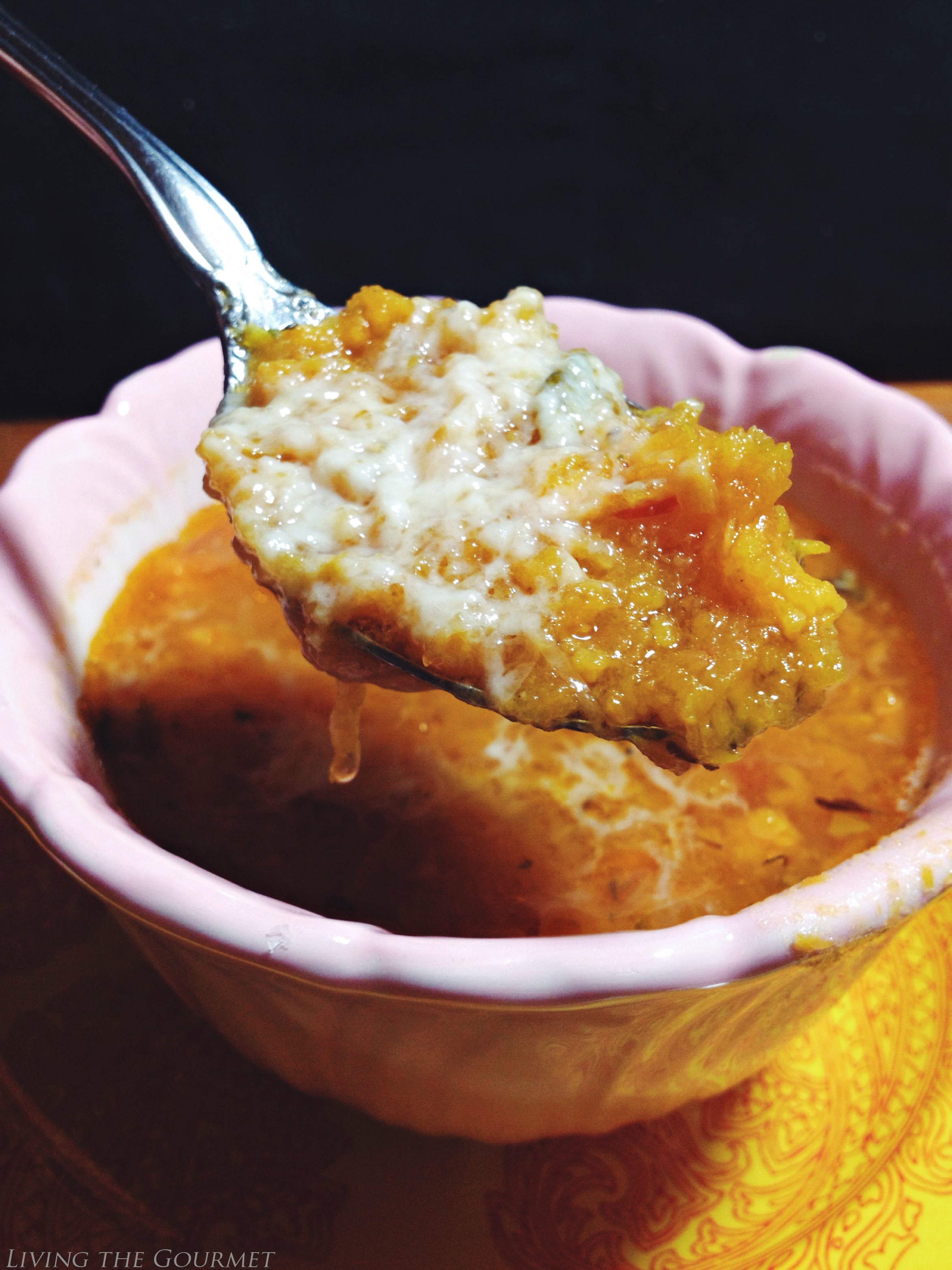 Living the Gourmet: Sweet Potato & Jalapeño Soup