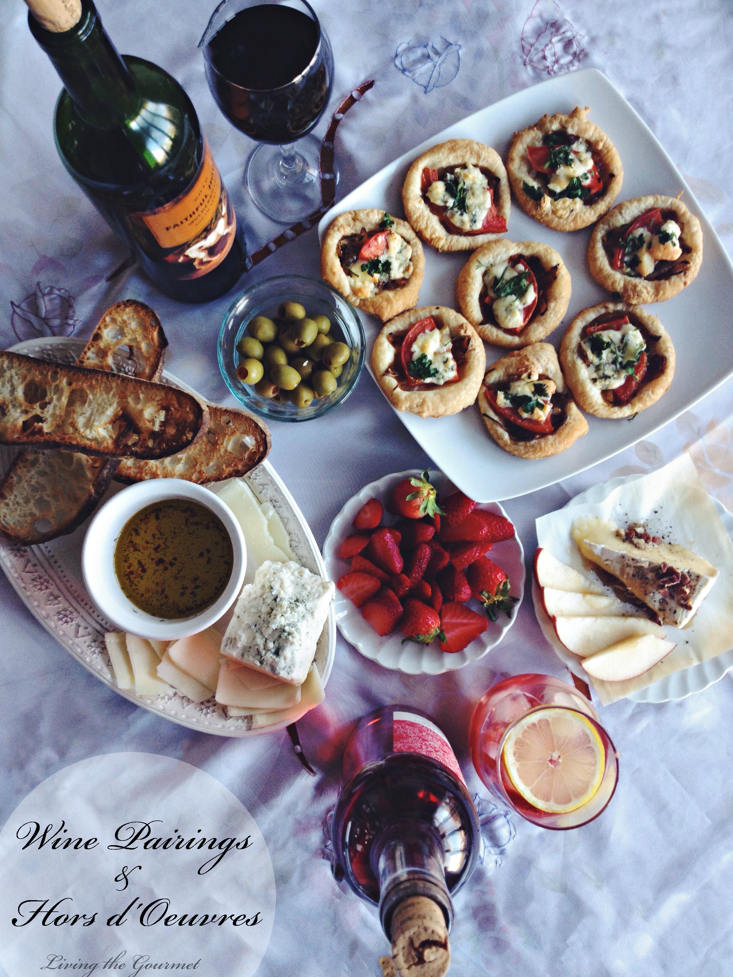 wine-pairings-hors-d-oeuvres-living-the-gourmet