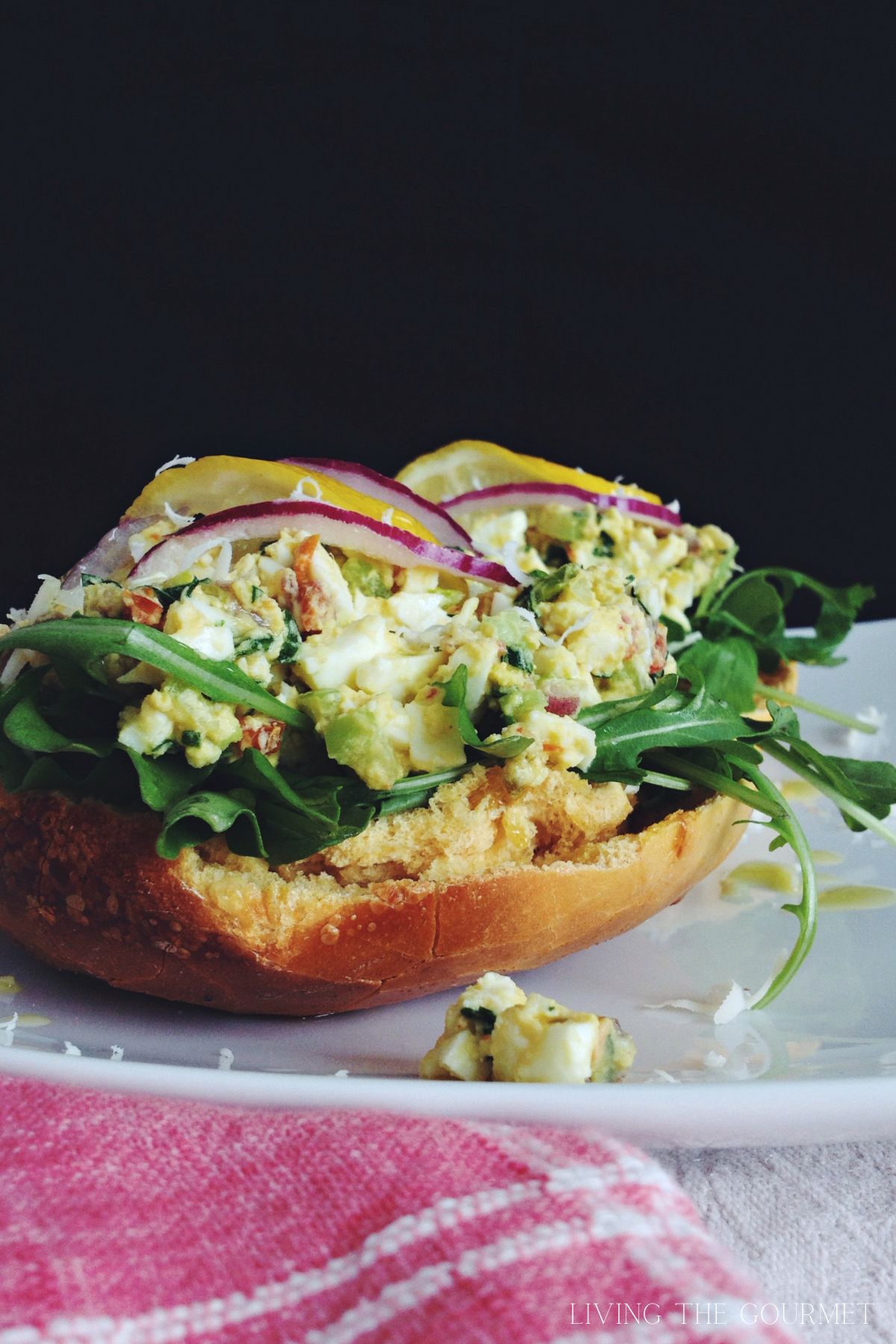 Mediterranean Style Egg Salad