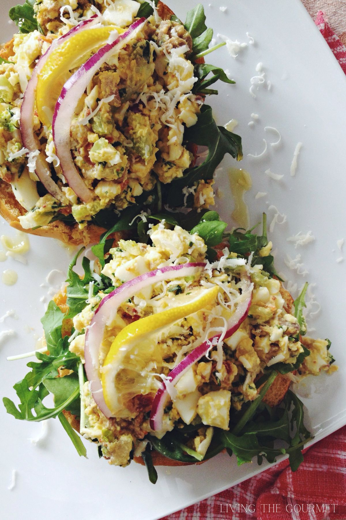 Mediterranean Style Egg Salad