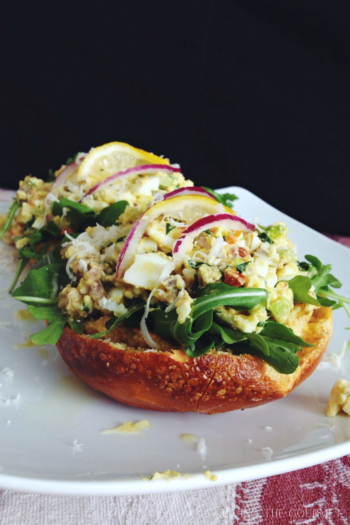 Mediterranean Style Egg Salad