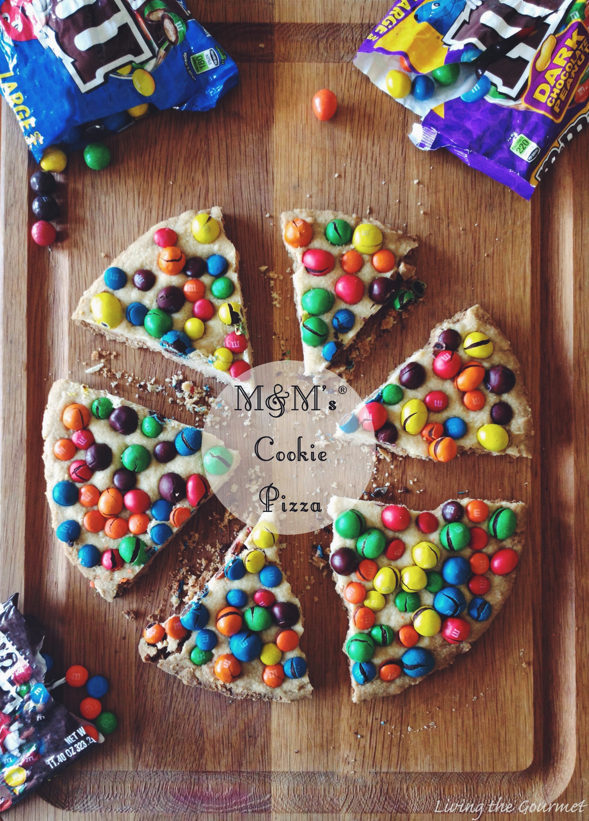 M&M's® Crispy Dessert Pizza