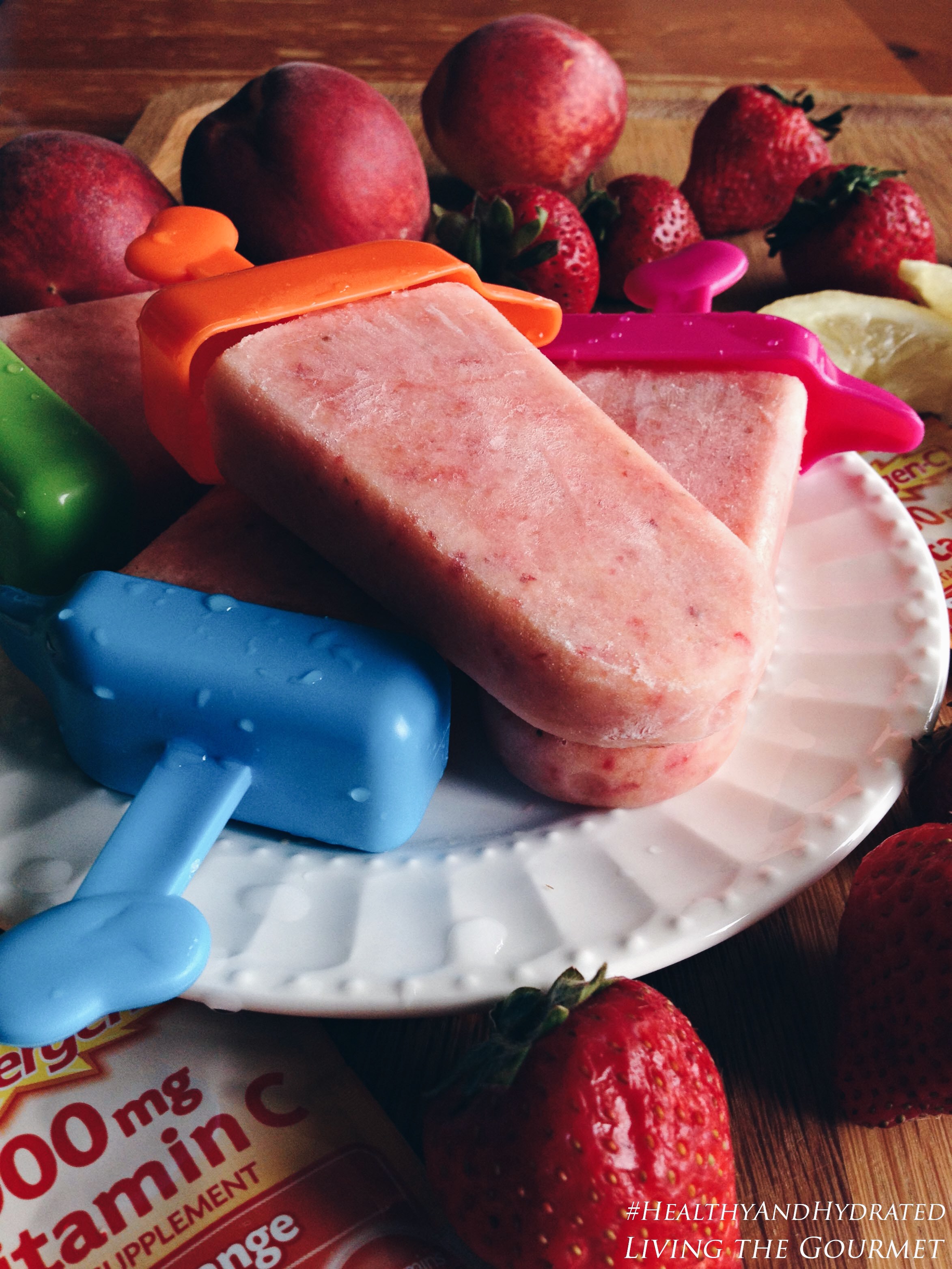 Living the Gourmet: Emergen-C Fruit Pops | #HealthyAndHydrated #Ad 