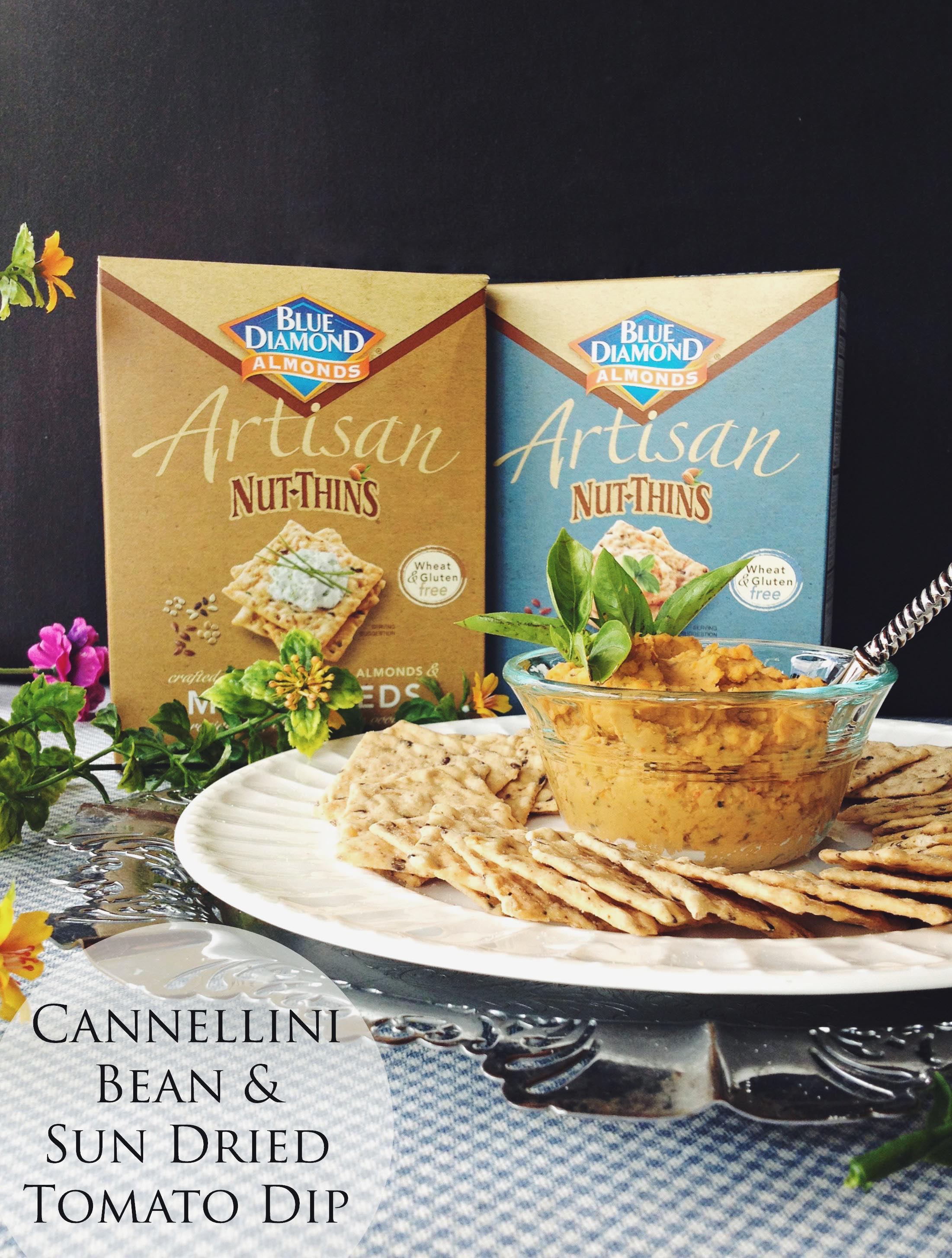 Cannellini Bean & Sun Dried Tomato Dip - Living The Gourmet