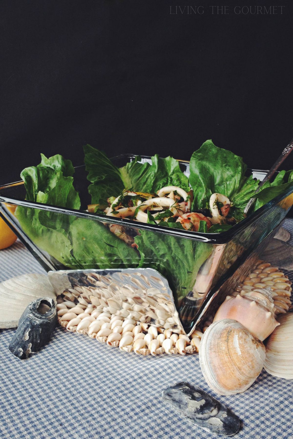 Calamari and Shrimp Salad