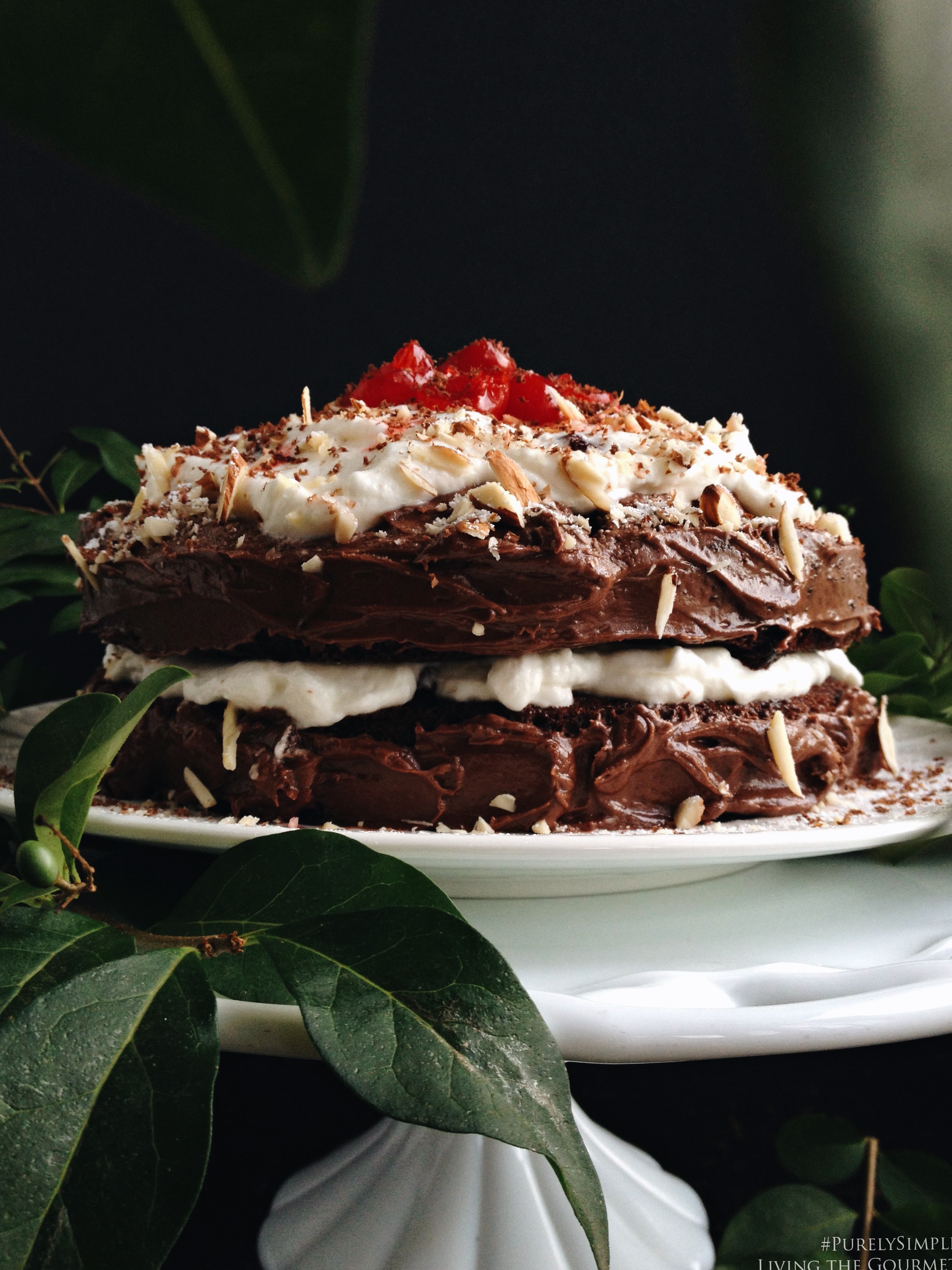 Black Forest Bundt Cake - i am baker