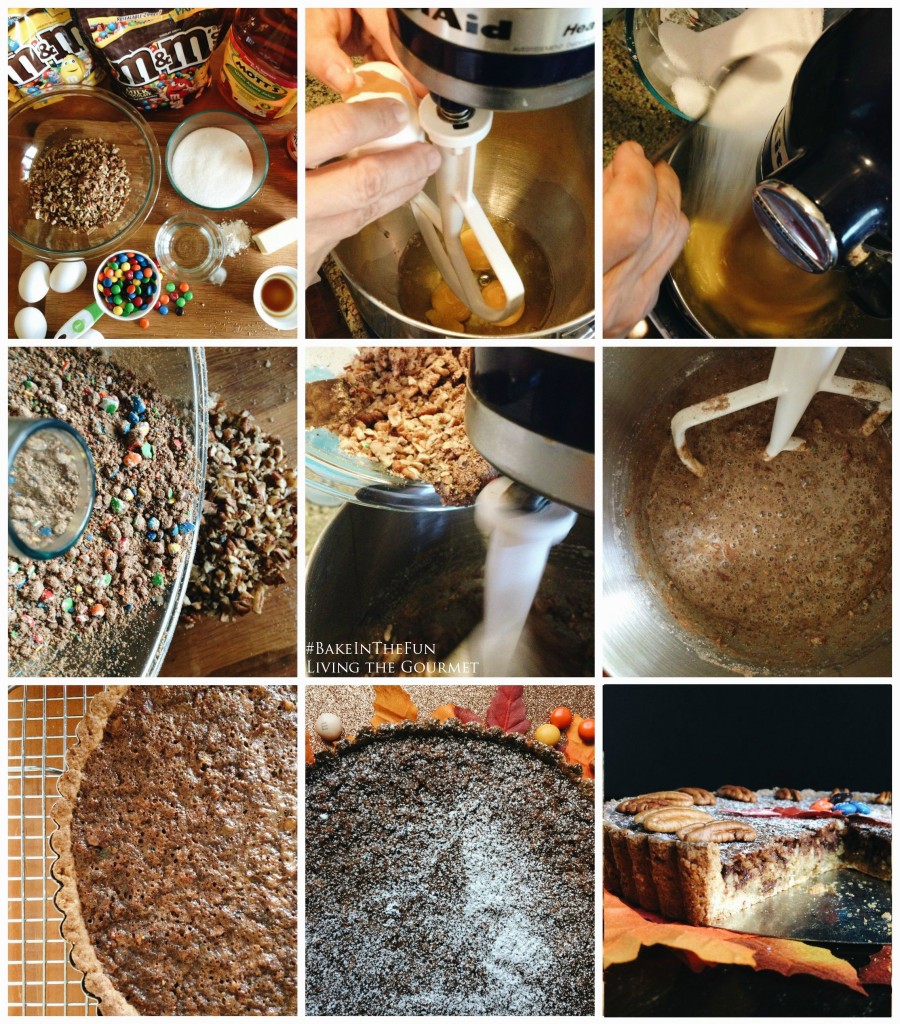 Living the Gourmet: Chocolate Pecan Pie & Spiced Apple Juice | #BakeInTheFun  #Ad