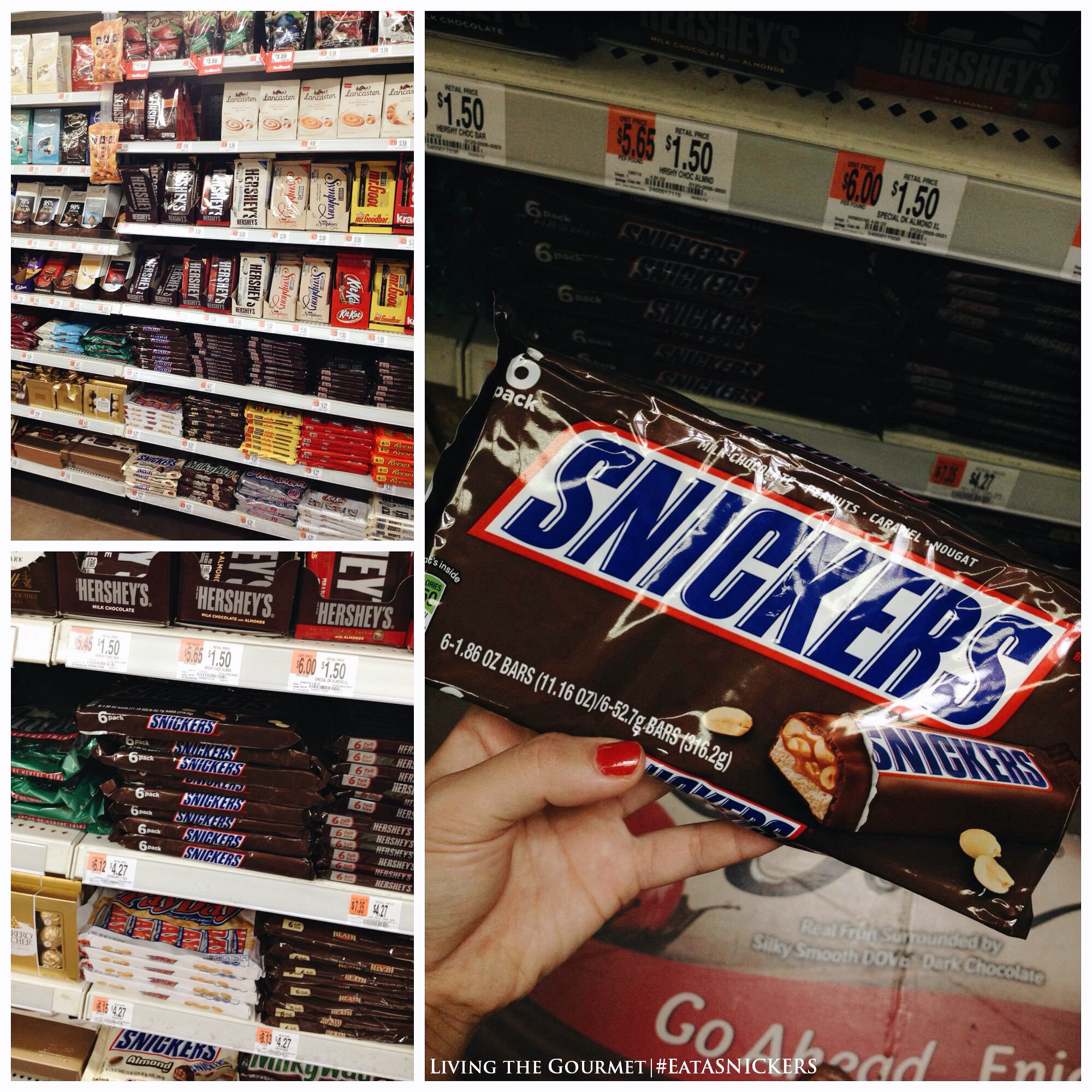Living the Gourmet: Candy Bar Energy Bites (The Hunger Gifts) #EatSNICKERS
