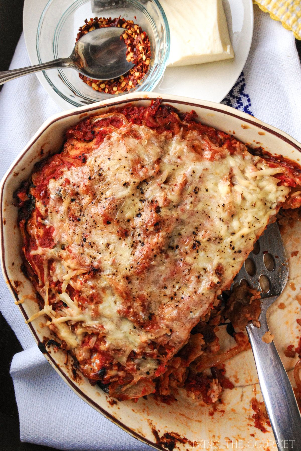 Eggplant and Zucchini Parmesan