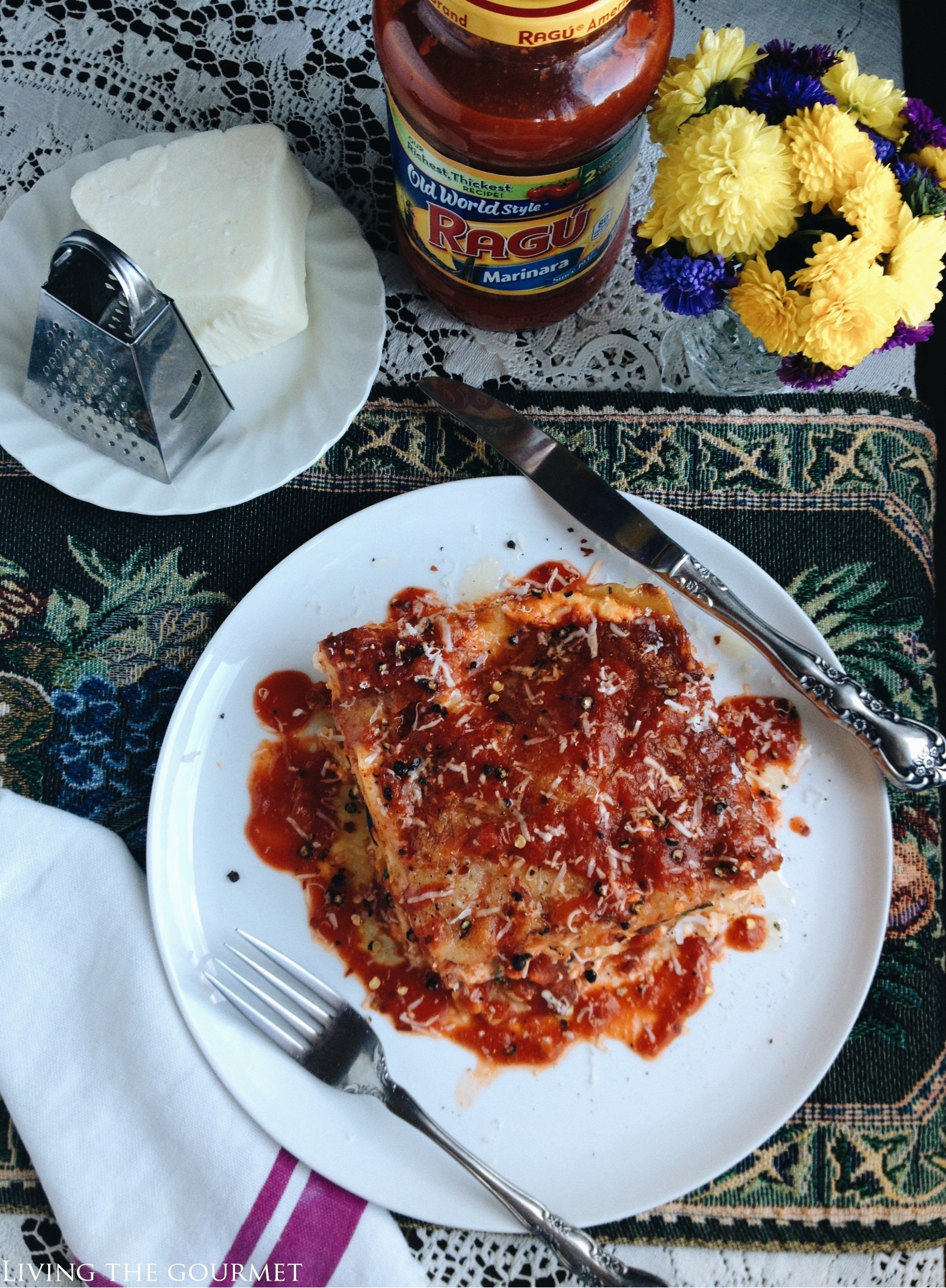 Family Style Lasagna & Giveaway Living The Gourmet