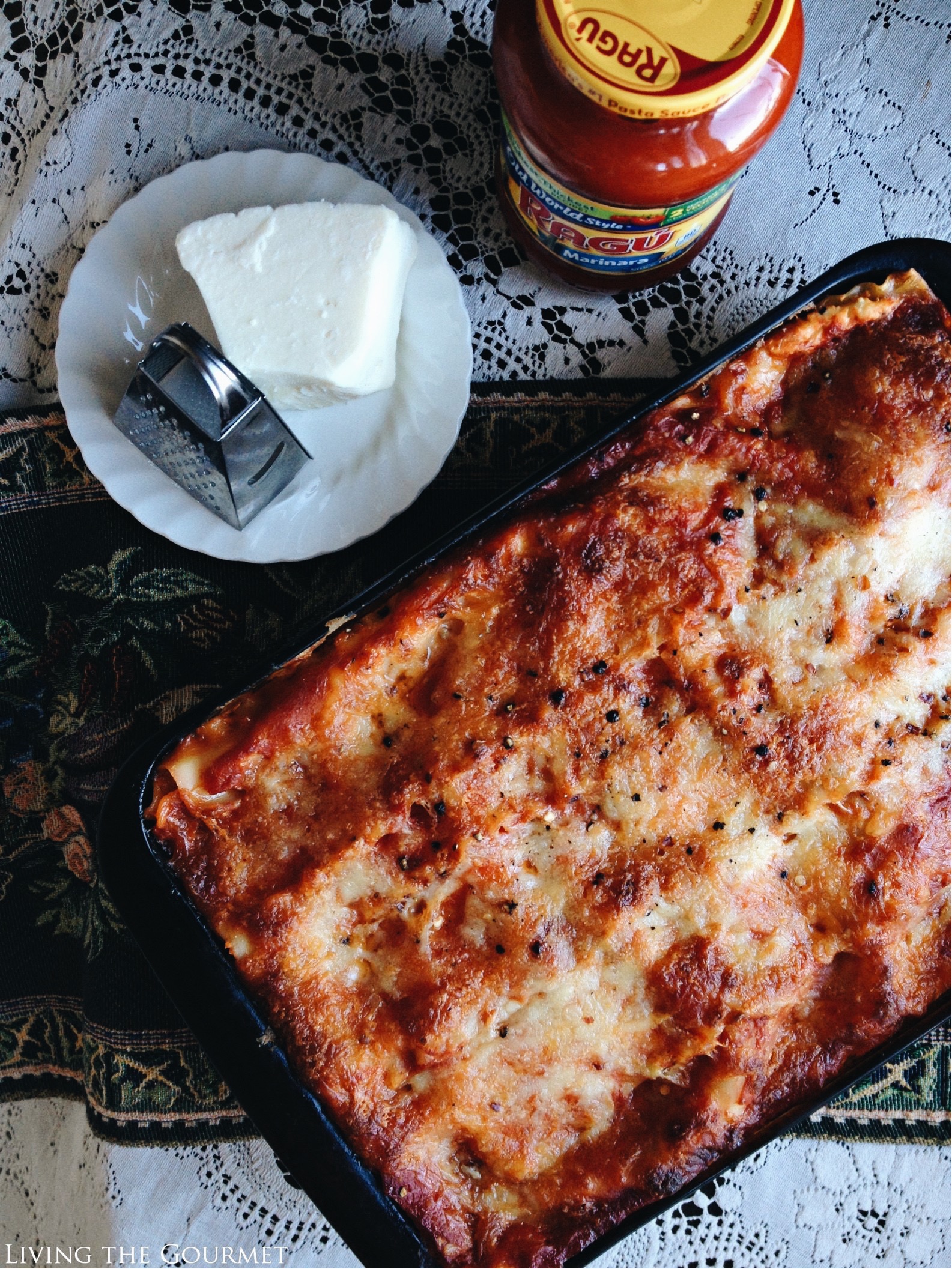 Family Style Lasagna & Giveaway Living The Gourmet