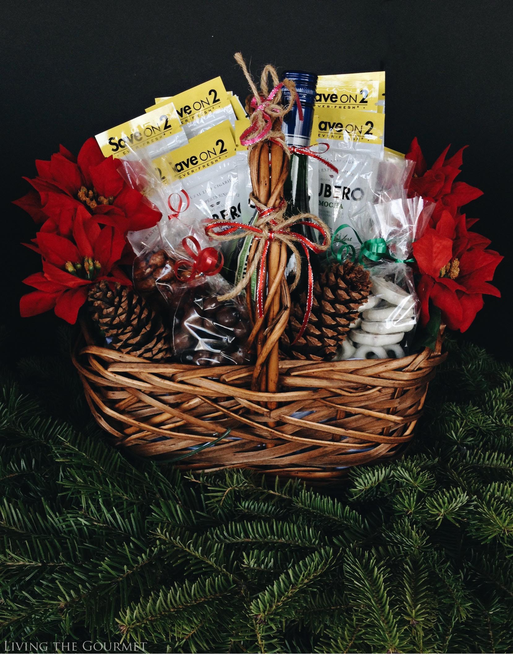 Living the Gourmet: Holiday Gift Guide: Gift Basket for Him | #masteryourblend #ad
