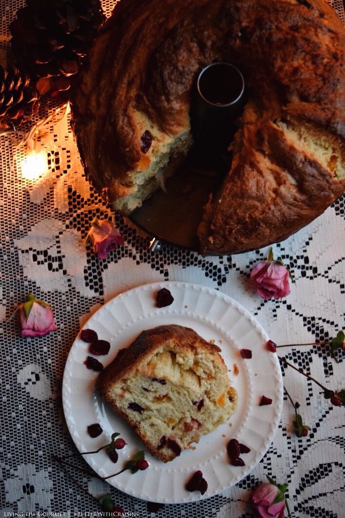 Living the Gourmet: Holiday Panettone with Craisins | #BetterWithCraisins #ad