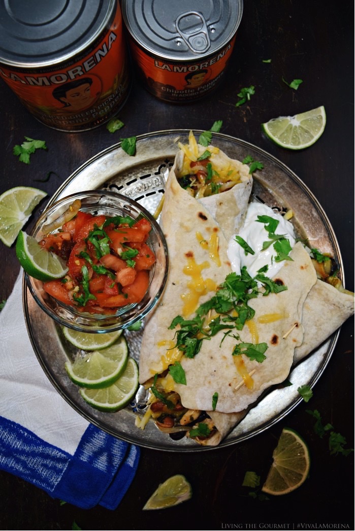 Chipotle Chicken Chimichangas - The Tasty Bite