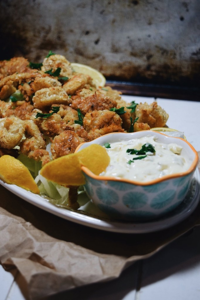 Oven Fried Calamari - Living The Gourmet
