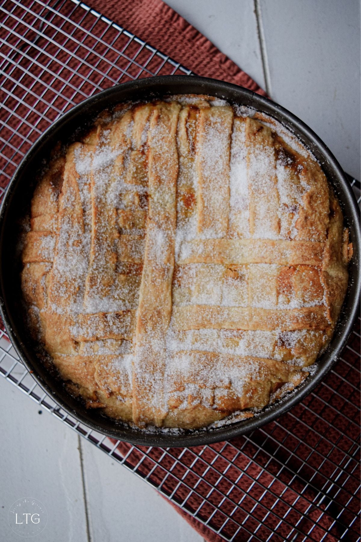 Italian Easter Grain Cake (Pastiera-Inspired Tradition)