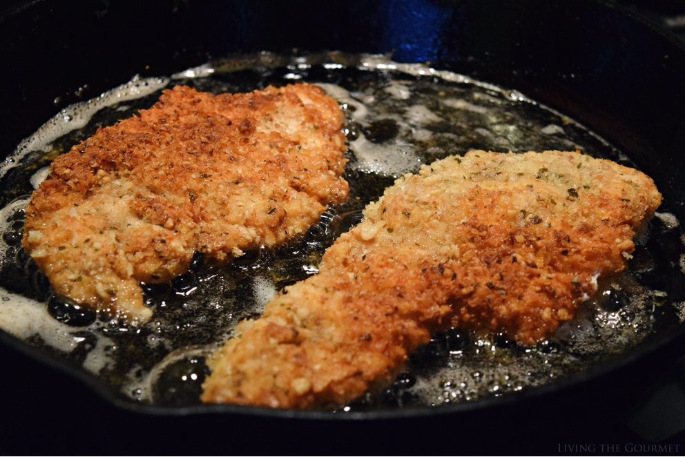 Living the Gourmet: Panko and Walnut Crusted Chicken Cutlets | #BlackBoxSummer #Ad