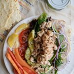 Tuna Salad with Homemade Flatbreads