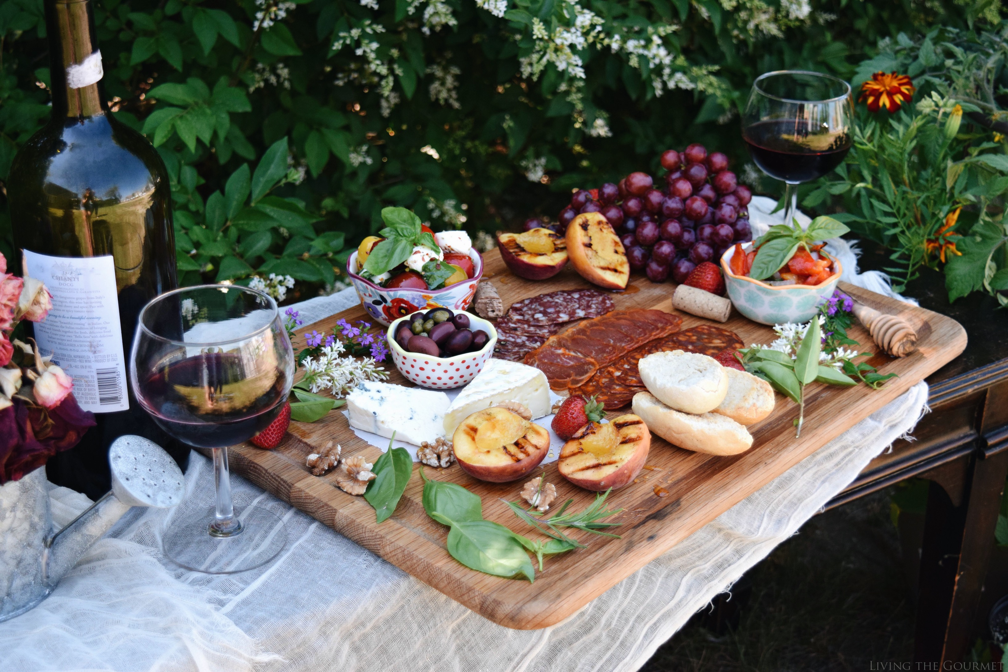 Living the Gourmet: The Perfect Charcuterie Board