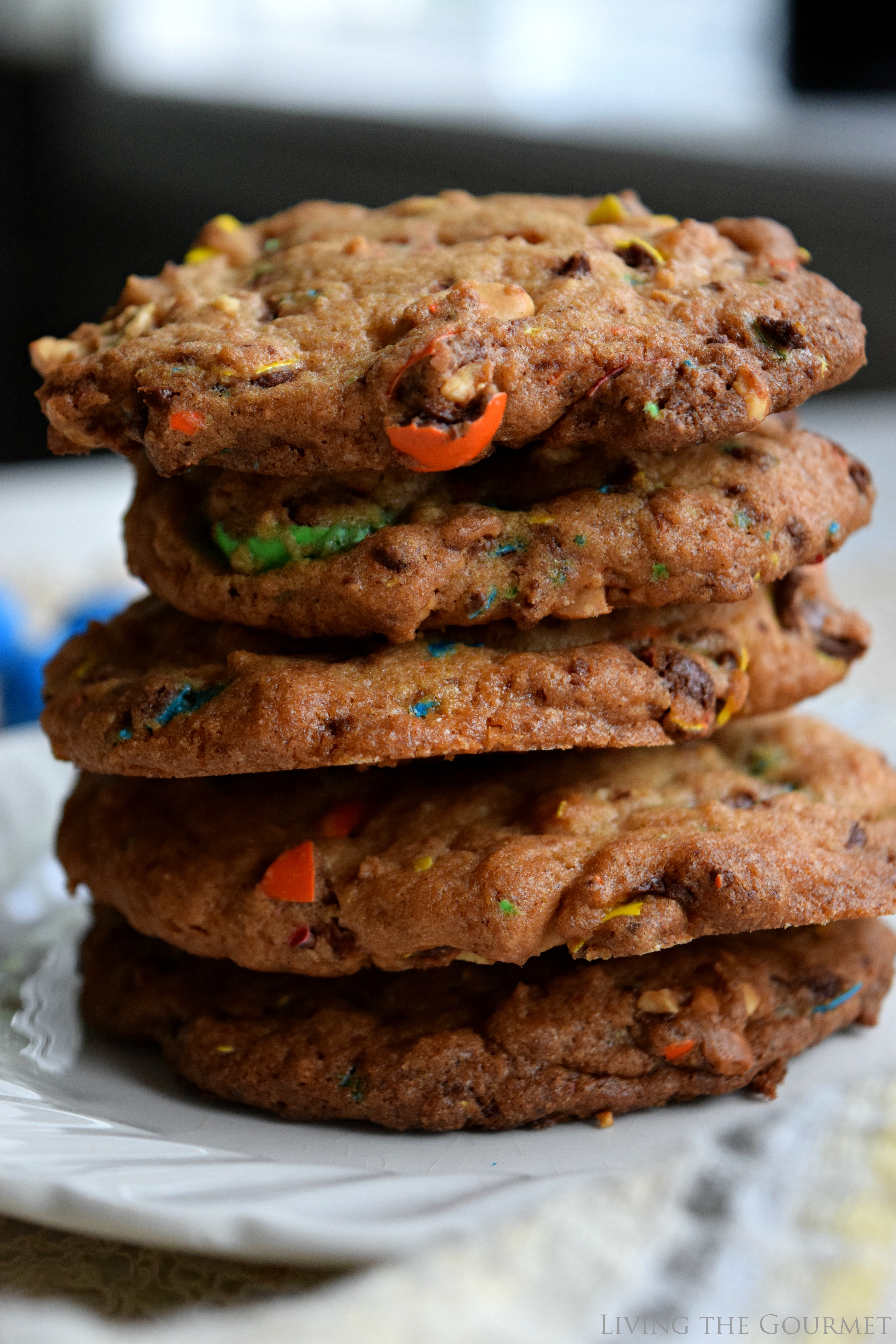 Living the Gourmet: Peanut M&M's® Cookies