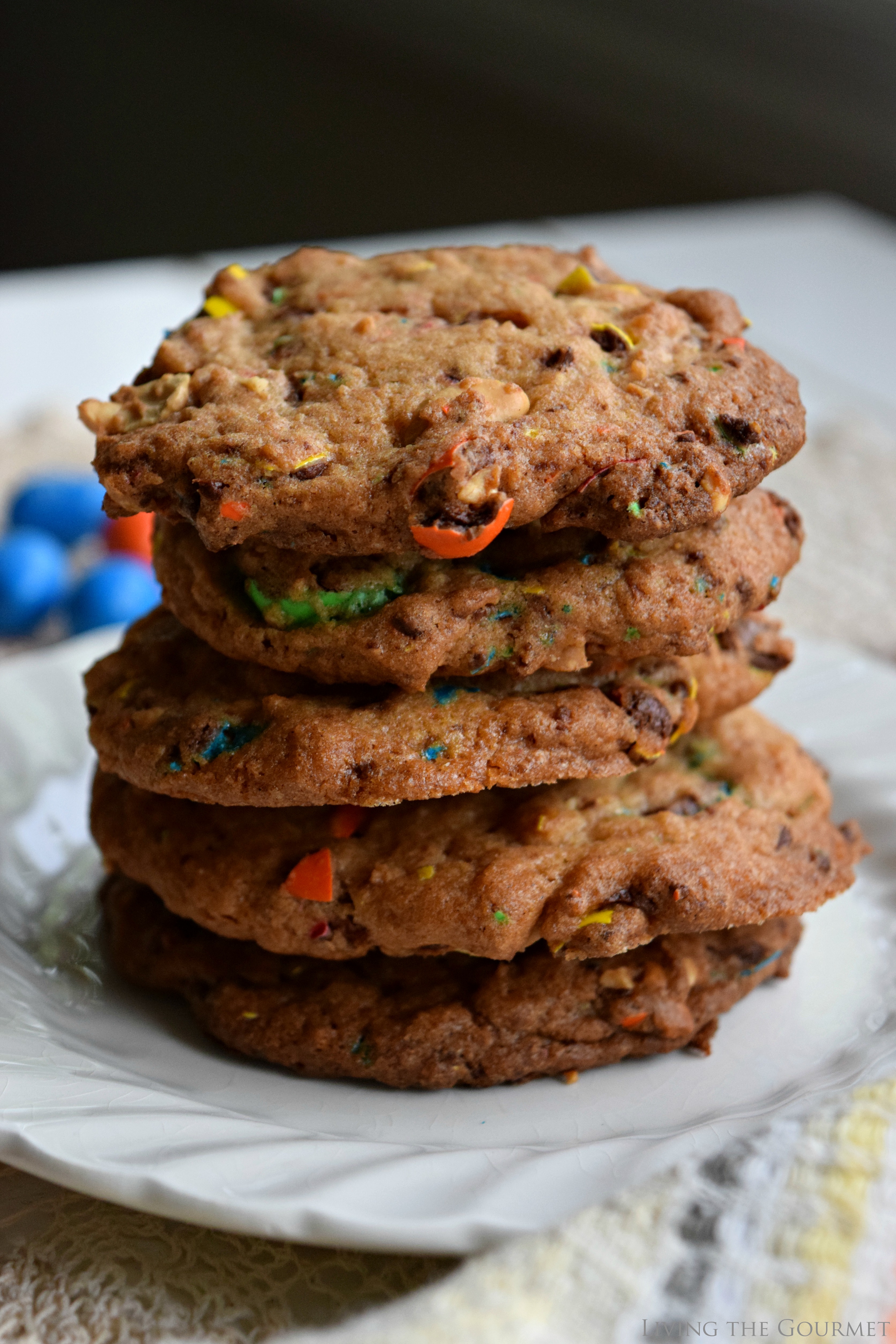 Living the Gourmet: Peanut M&M's® Cookies