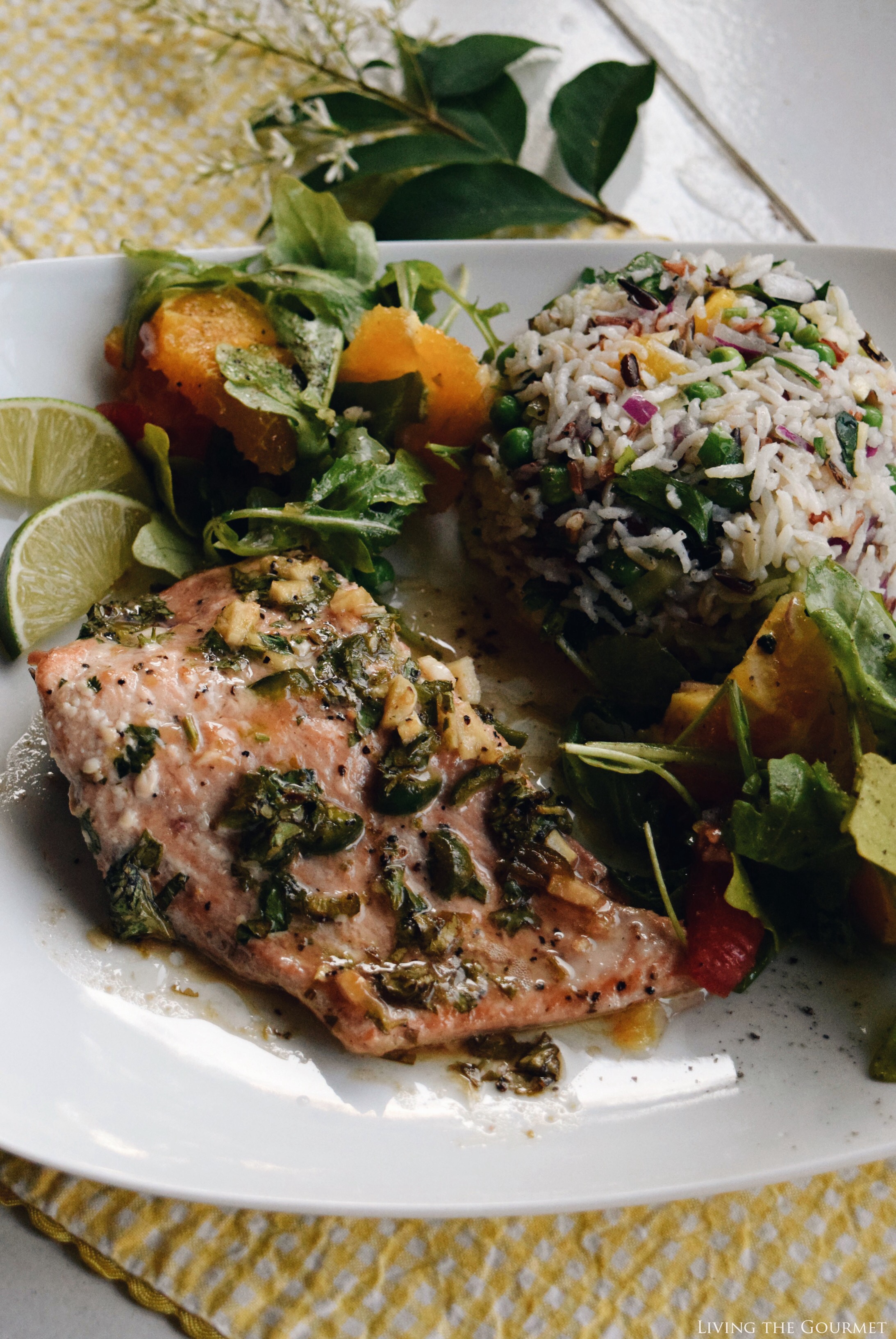 Living the Gourmet: Southwest Style Salmon