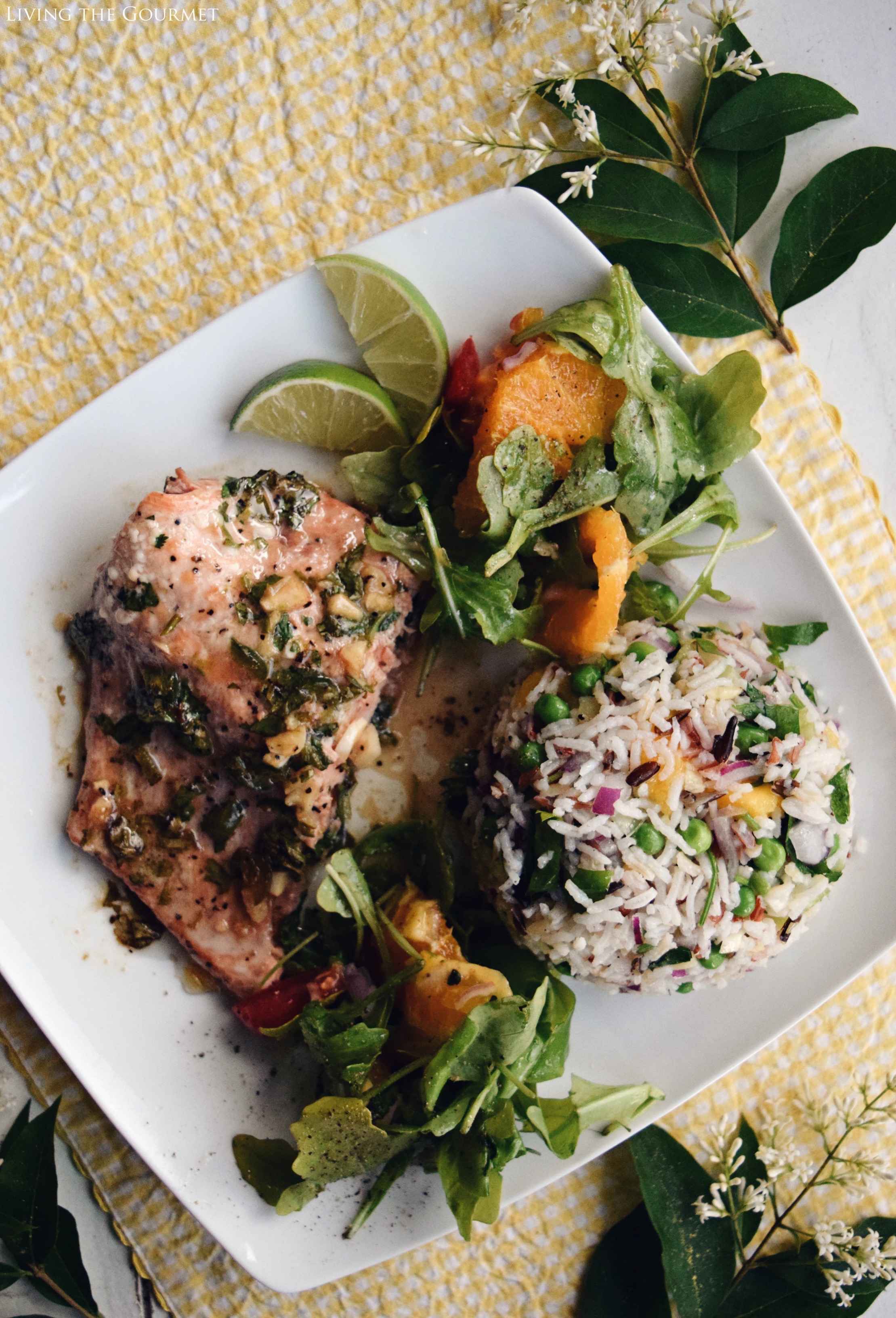 Living the Gourmet: Southwest Style Salmon