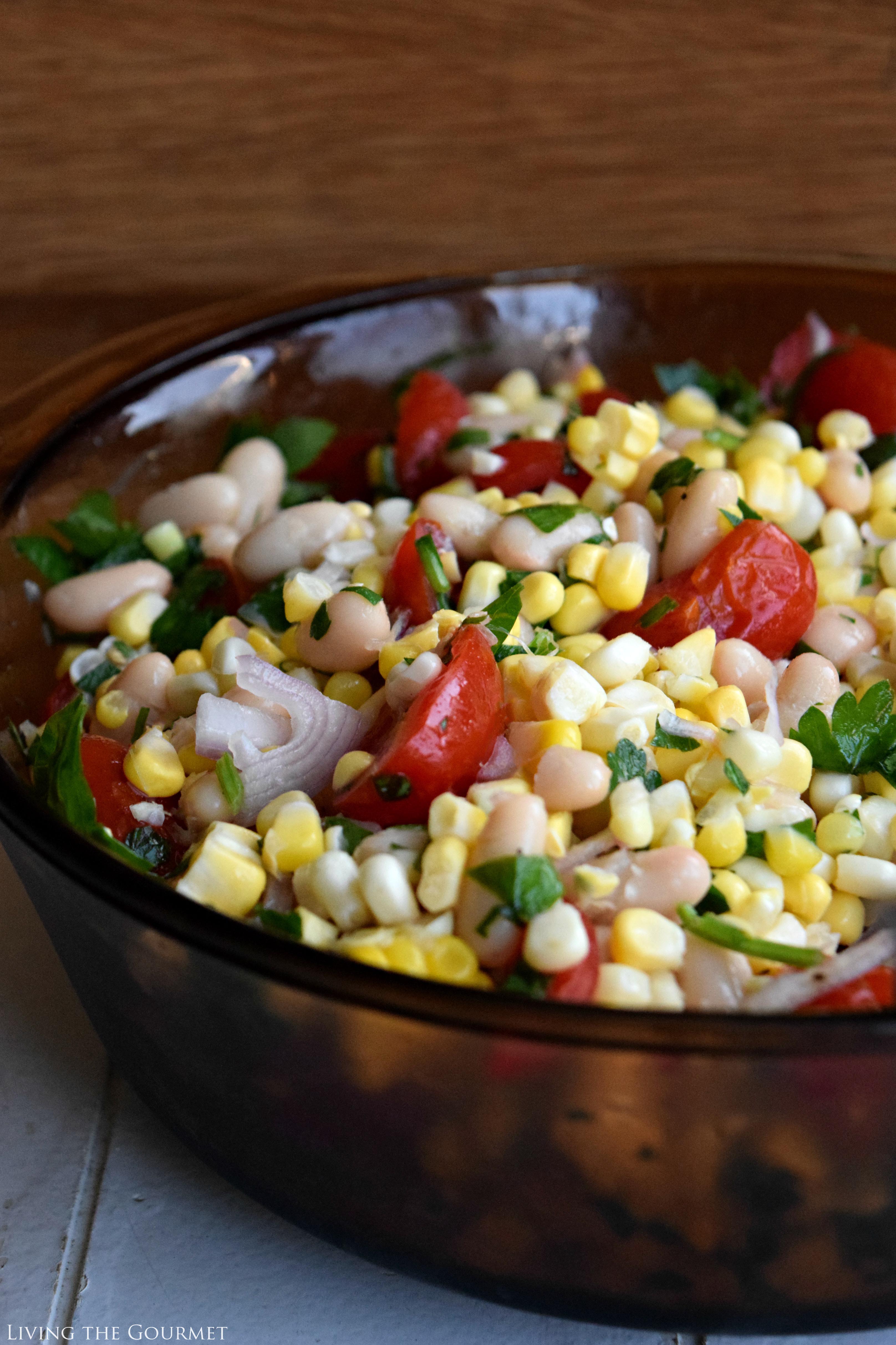 Living the Gourmet: Sweet Summer Succotash