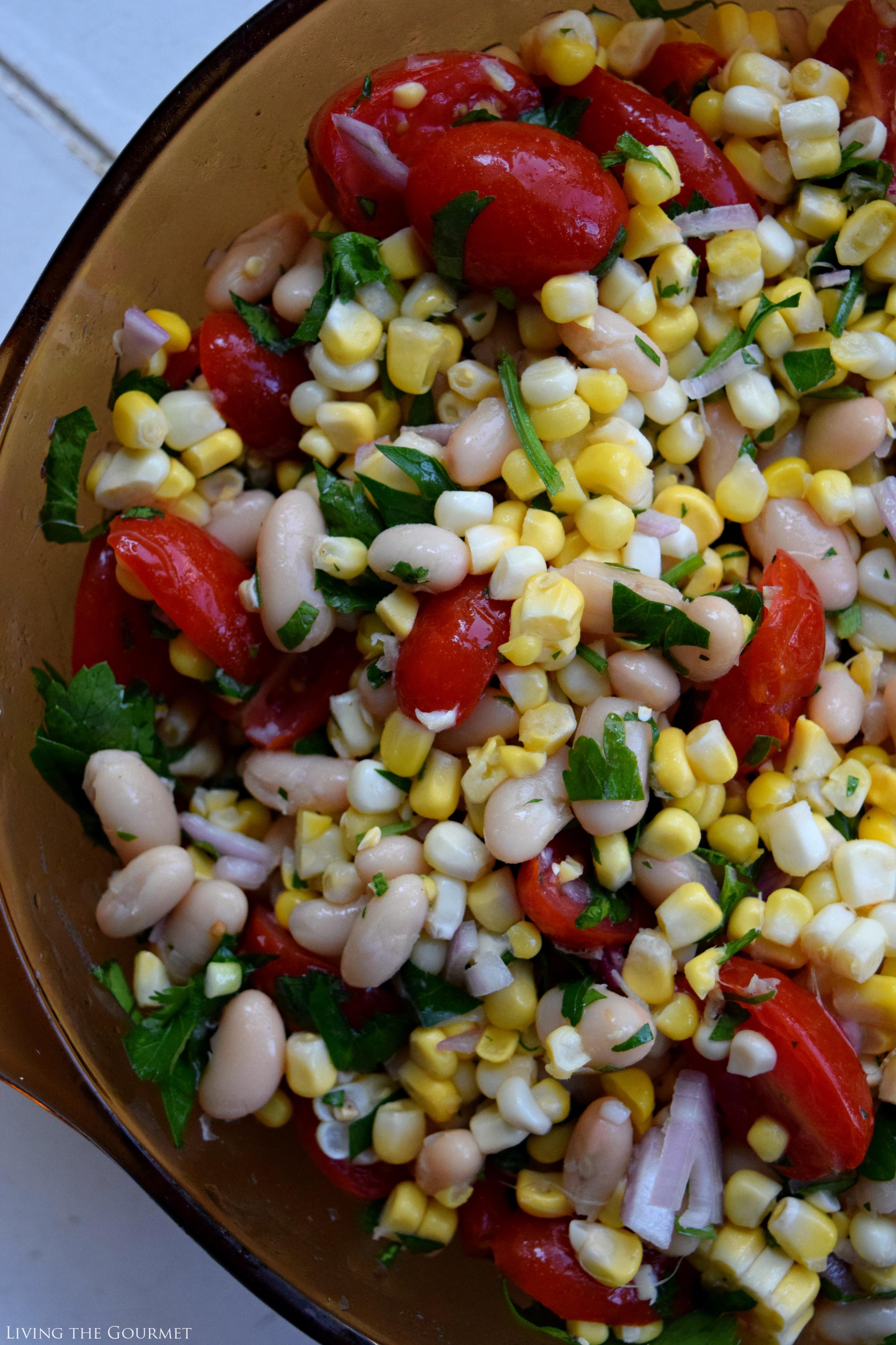 Living the Gourmet: Sweet Summer Succotash